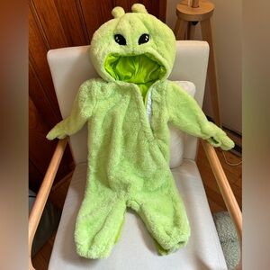 Pottery Barn Kids Alien Halloween Costume 12-24 Months